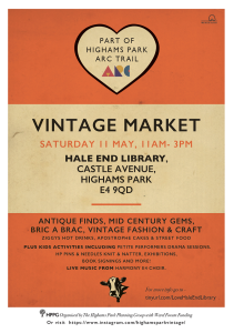 Vintage Market at Hale End Library - 11th May 2019